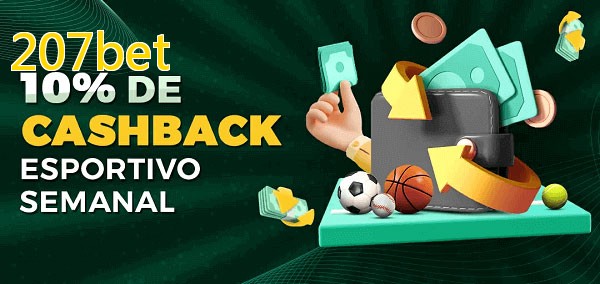 10% de bônus de cashback na 207bet